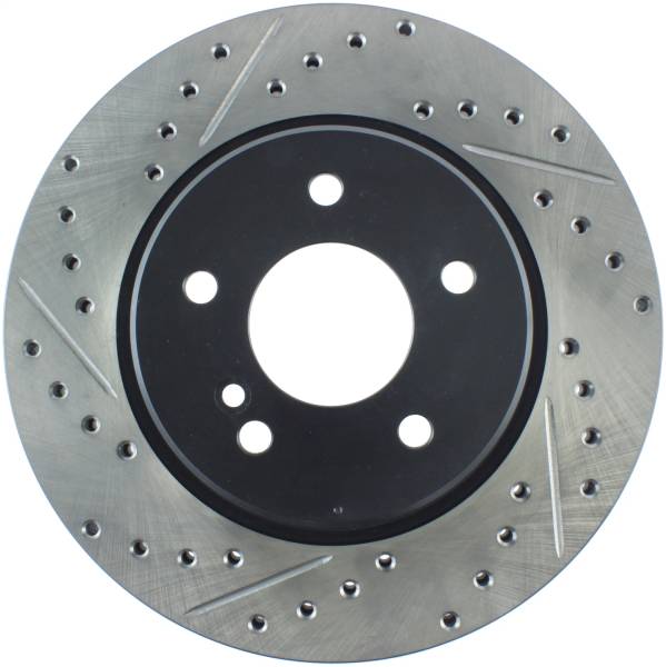 StopTech - StopTech Sport Drilled/Slotted Brake Rotor; Rear Right