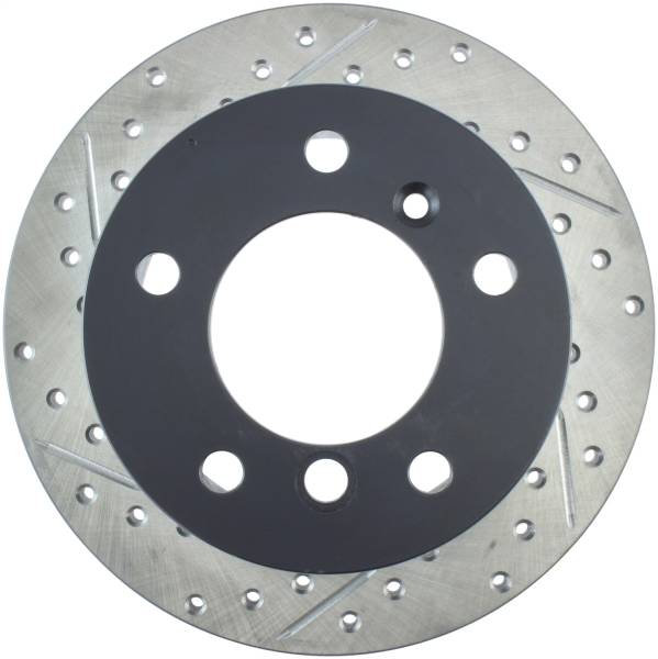 StopTech - StopTech Sport Drilled/Slotted Brake Rotor; Rear Right