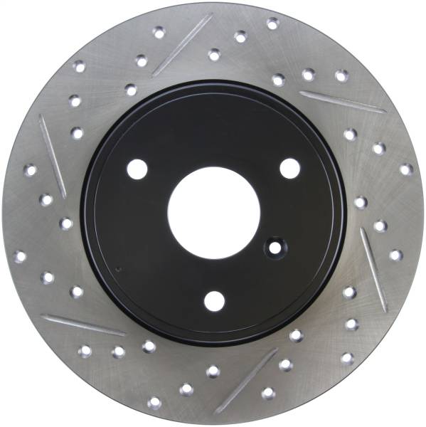 Stoptech - StopTech Sport Drilled/Slotted Brake Rotor Front Right 127.35116R