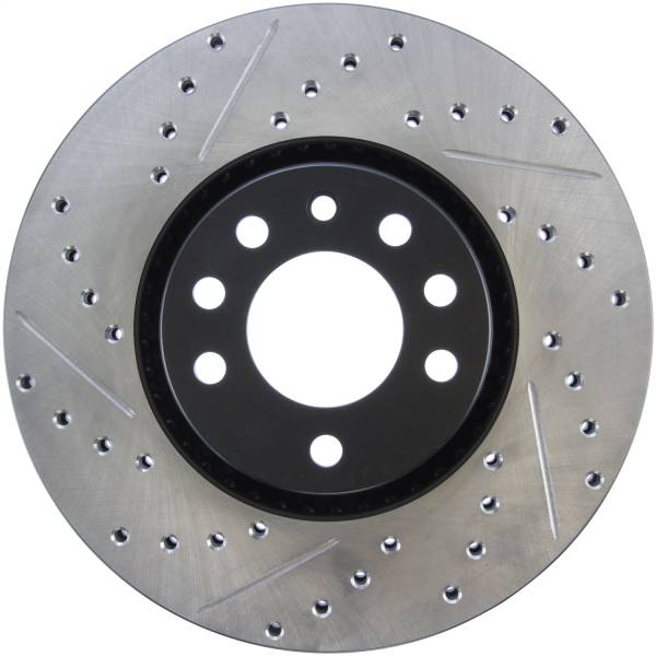 Stoptech - StopTech Sport Drilled/Slotted Brake Rotor Front Right 127.38017R