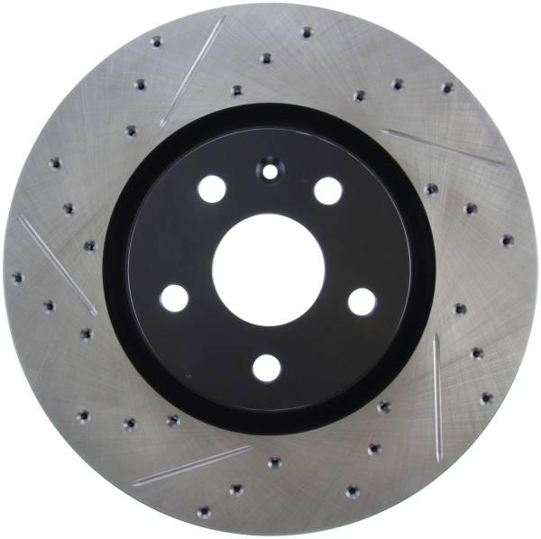 Stoptech - StopTech Sport Drilled/Slotted Brake Rotor Front Right 127.38024R