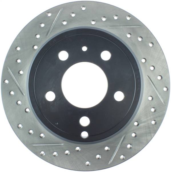 StopTech - StopTech Sport Drilled/Slotted Brake Rotor Rear Right 127.39020R