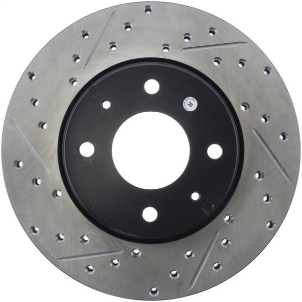 Stoptech - StopTech Sport Drilled/Slotted Brake Rotor Front Right 127.39027R