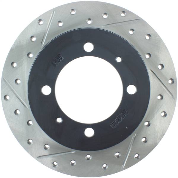 StopTech - StopTech Sport Drilled/Slotted Brake Rotor Rear Right 127.39028R