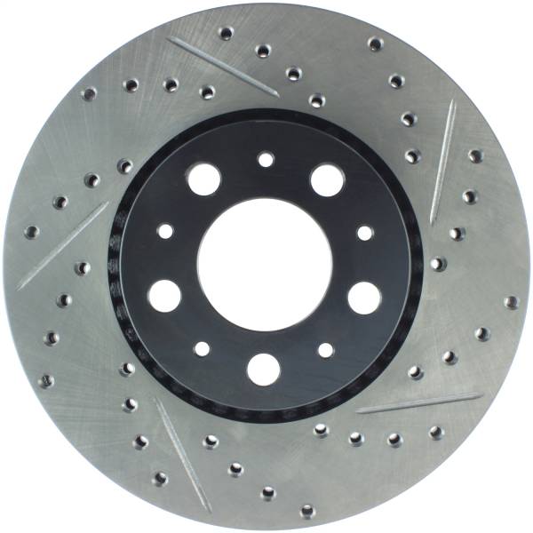 Stoptech - StopTech Sport Drilled/Slotted Brake Rotor Front Left 127.39029L