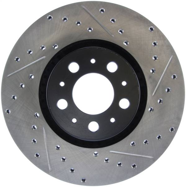 Stoptech - StopTech Sport Drilled/Slotted Brake Rotor Front Left 127.39032L