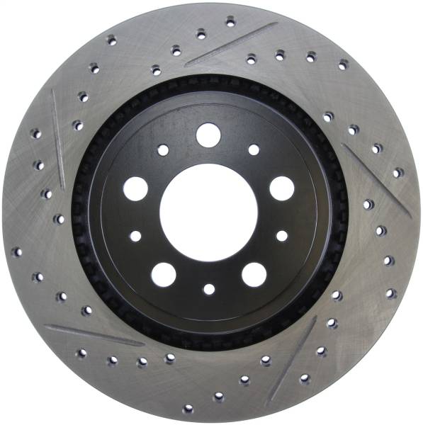 StopTech - StopTech Sport Drilled/Slotted Brake Rotor Rear Right 127.39033R