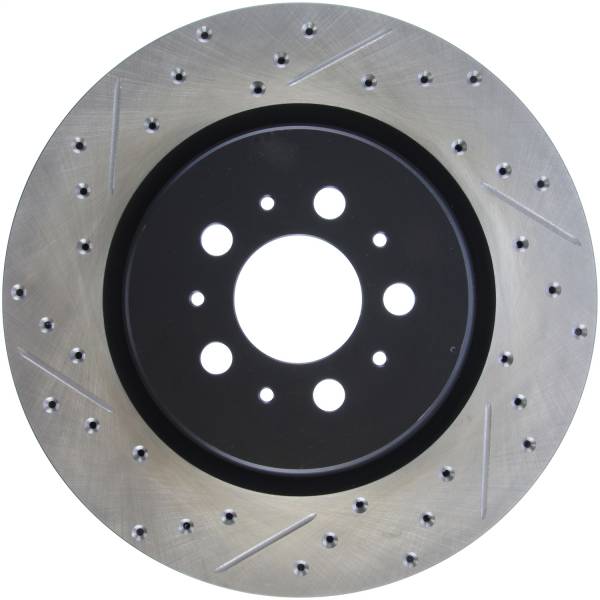 StopTech - StopTech Sport Drilled/Slotted Brake Rotor Rear Right 127.39036R