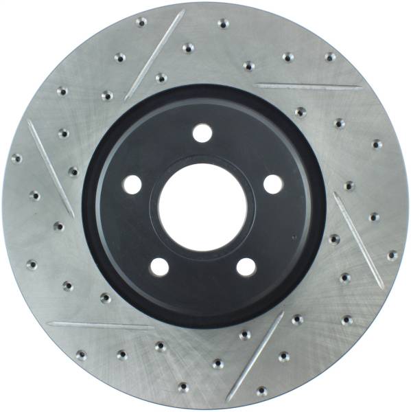 Stoptech - StopTech Sport Drilled/Slotted Brake Rotor Front Right 127.39038R