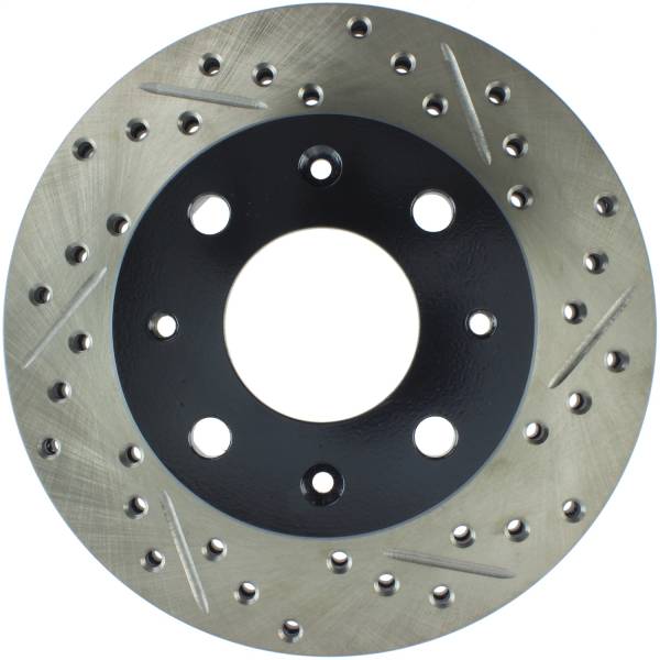 Stoptech - StopTech Sport Drilled/Slotted Brake Rotor Front Left 127.40005L