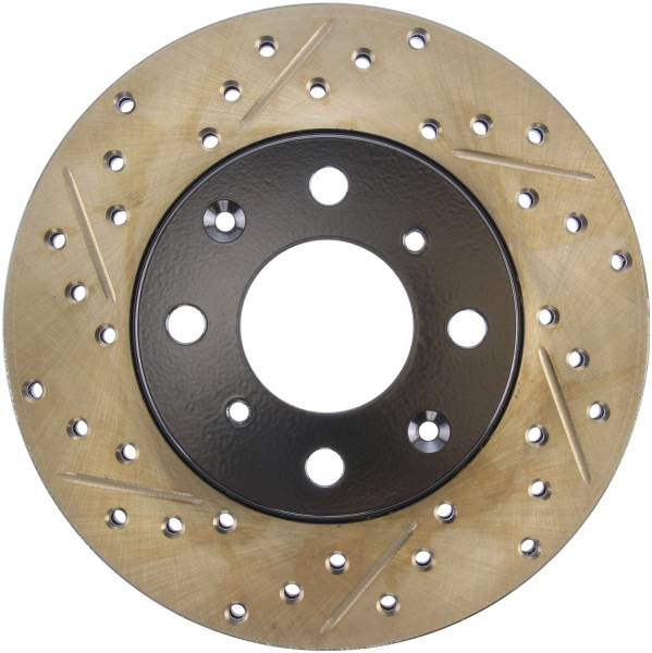 Stoptech - StopTech Sport Drilled/Slotted Brake Rotor Front Right 127.40011R