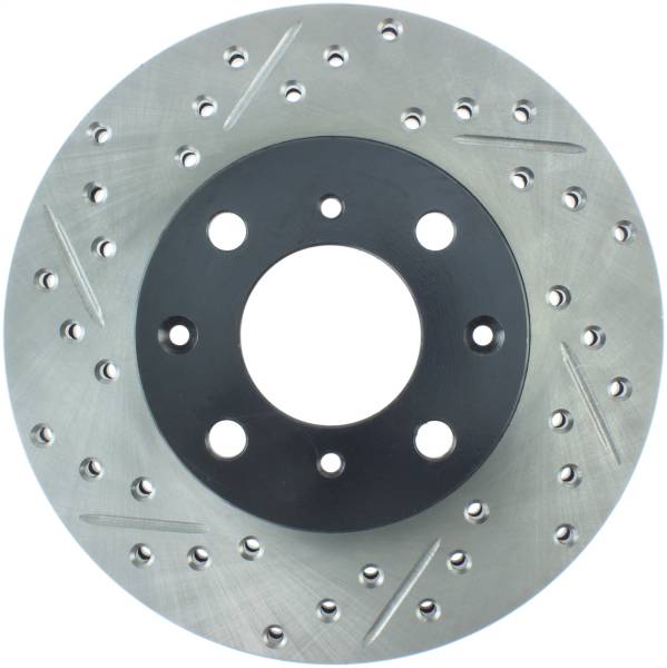 Stoptech - StopTech Sport Drilled/Slotted Brake Rotor Front Right 127.40013R