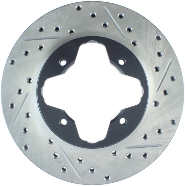 Stoptech - StopTech Sport Drilled/Slotted Brake Rotor Front Left 127.40022L