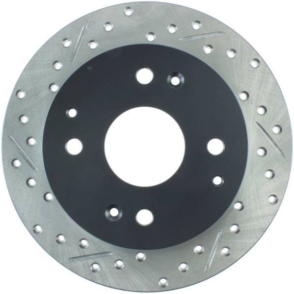 StopTech - StopTech Sport Drilled/Slotted Brake Rotor Rear Right 127.40024R