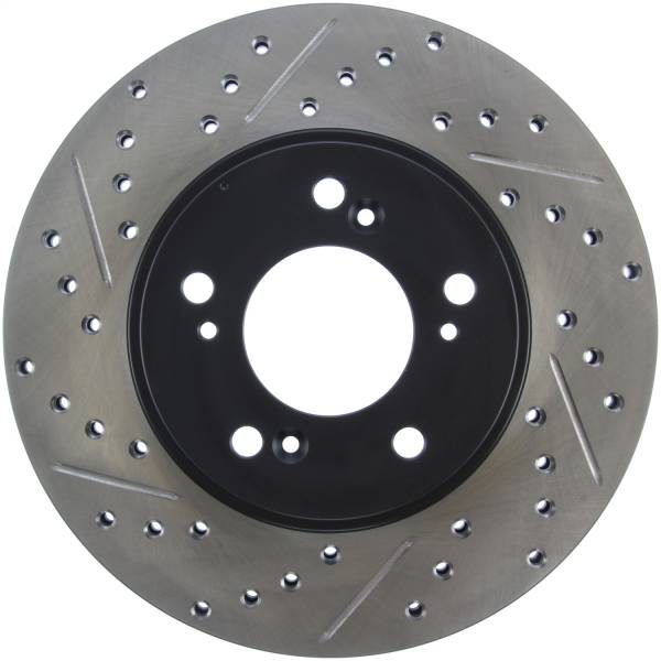 Stoptech - StopTech Sport Drilled/Slotted Brake Rotor Front Right 127.40026R