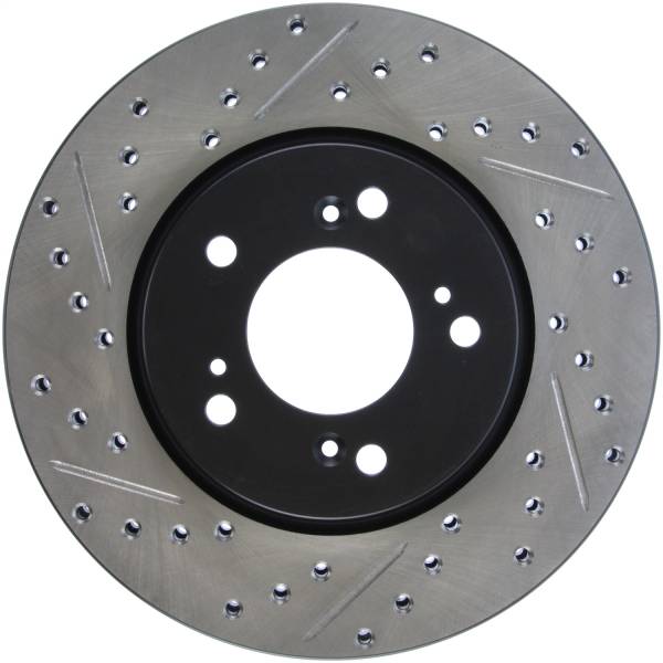 Stoptech - StopTech Sport Drilled/Slotted Brake Rotor Front Right 127.40028R