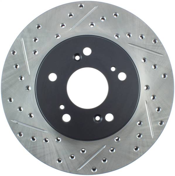 StopTech - StopTech Sport Drilled/Slotted Brake Rotor Rear Right 127.40029R