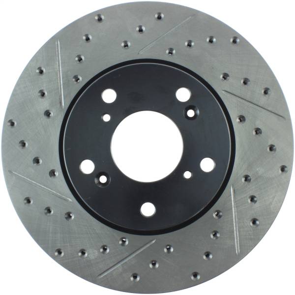 Stoptech - StopTech Sport Drilled/Slotted Brake Rotor Front Right 127.40036R