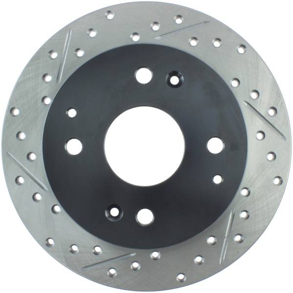 Stoptech - StopTech Sport Drilled/Slotted Brake Rotor Rear Right 127.40041R