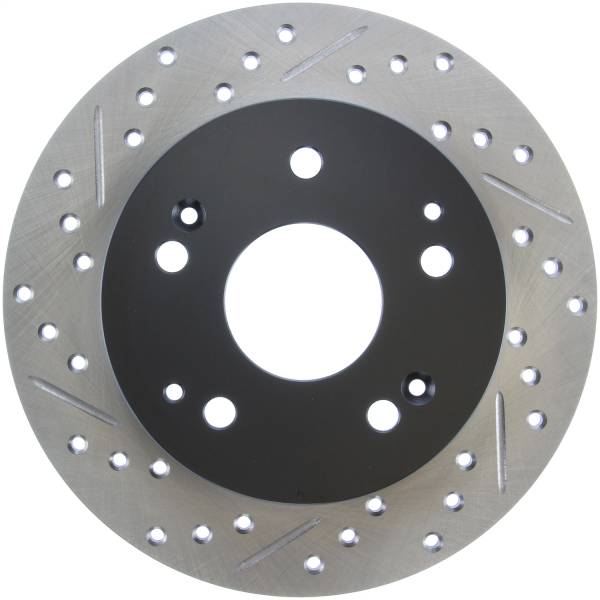 Stoptech - StopTech Sport Drilled/Slotted Brake Rotor Rear Right 127.40042R