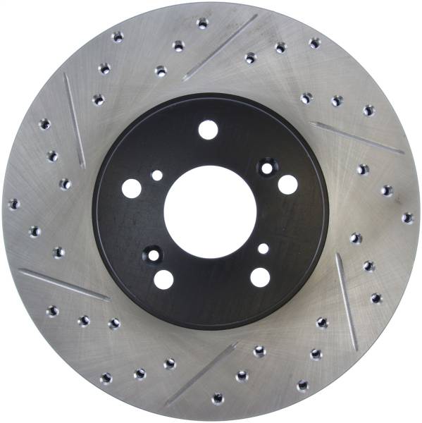 Stoptech - StopTech Sport Drilled/Slotted Brake Rotor Front Right 127.40046R