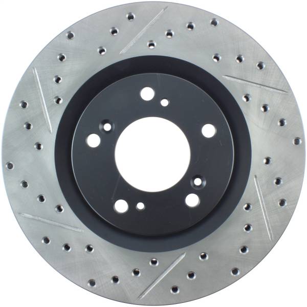 Stoptech - StopTech Sport Drilled/Slotted Brake Rotor Front Right 127.40048R