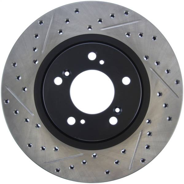 Stoptech - StopTech Sport Drilled/Slotted Brake Rotor Front Right 127.40049R