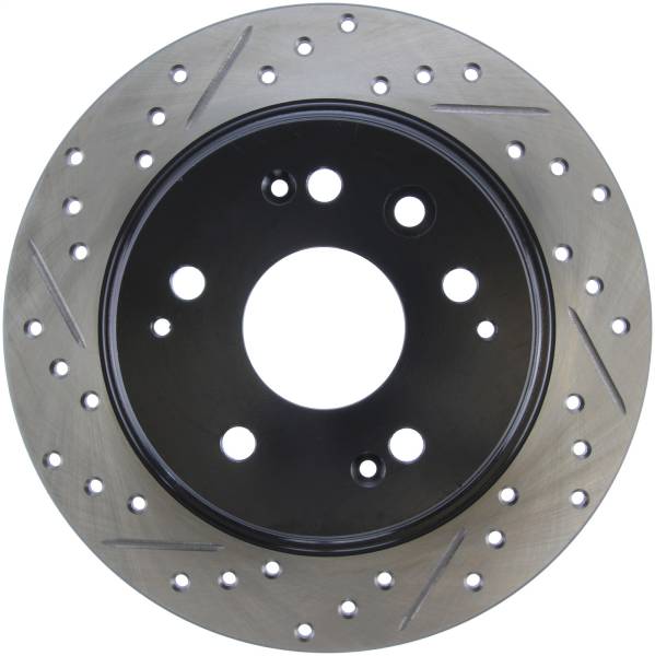 Stoptech - StopTech Sport Drilled/Slotted Brake Rotor Rear Right 127.40052R