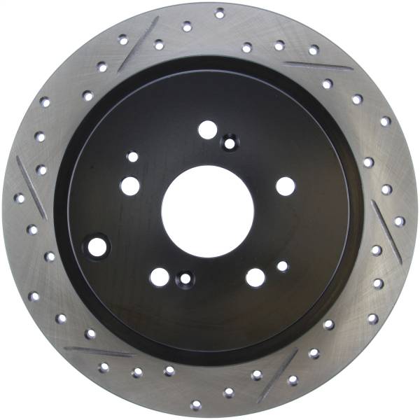 Stoptech - StopTech Sport Drilled/Slotted Brake Rotor Rear Right 127.40053R