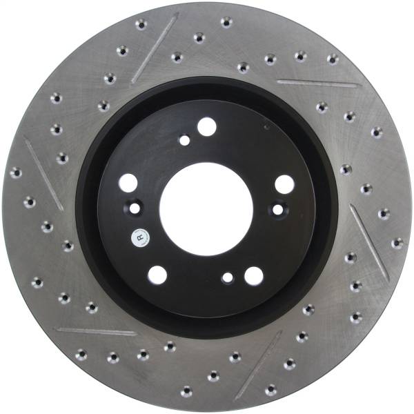 Stoptech - StopTech Sport Drilled/Slotted Brake Rotor Front Right 127.40057R