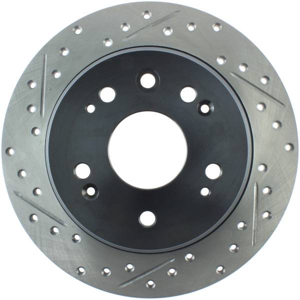 Stoptech - StopTech Sport Drilled/Slotted Brake Rotor Rear Right 127.40058R