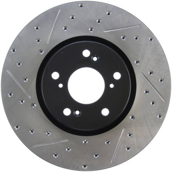 Stoptech - StopTech Sport Drilled/Slotted Brake Rotor Front Right 127.40062R