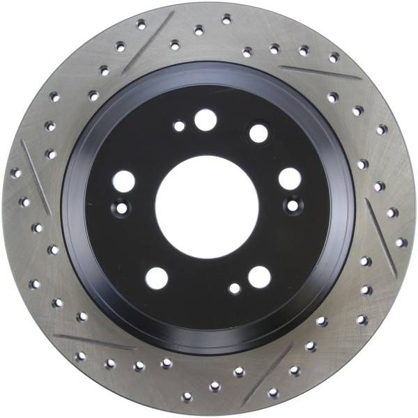 Stoptech - StopTech Sport Drilled/Slotted Brake Rotor Rear Right 127.40067R