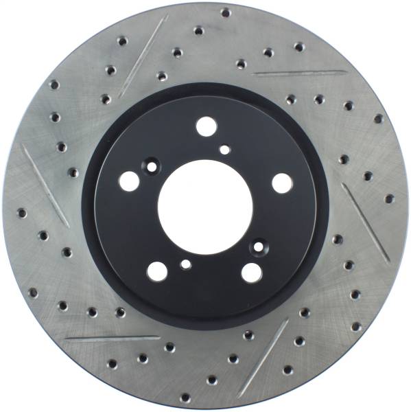 Stoptech - StopTech Sport Drilled/Slotted Brake Rotor Front Right 127.40069R