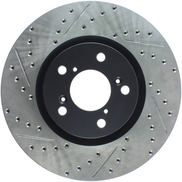 Stoptech - StopTech Sport Drilled/Slotted Brake Rotor Front Right 127.40071R