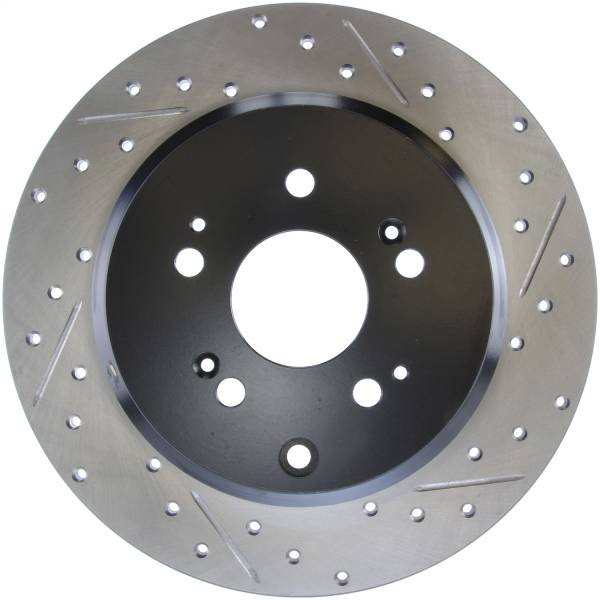 Stoptech - StopTech Slotted & Drilled Sport Brake Rotor - 127.40072L