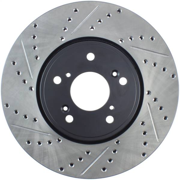 Stoptech - StopTech Sport Drilled/Slotted Brake Rotor Front Right 127.40080R