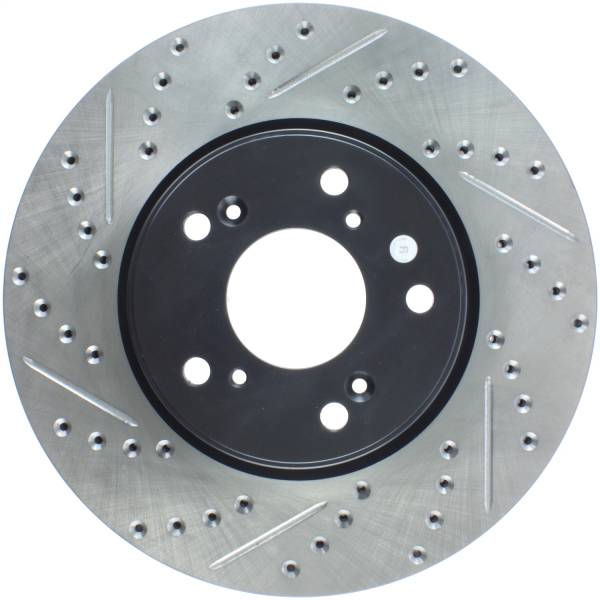 Stoptech - StopTech Sport Drilled/Slotted Brake Rotor Front Right 127.40084R