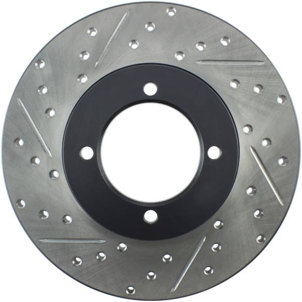 Stoptech - StopTech Sport Drilled/Slotted Brake Rotor Front Right 127.42011R