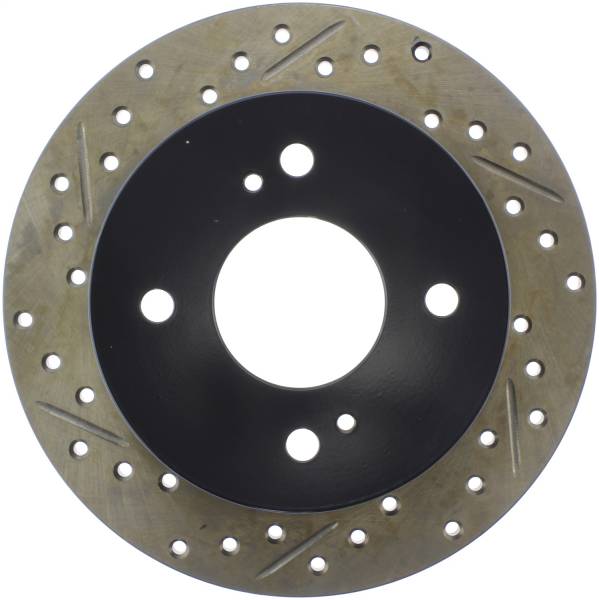 Stoptech - StopTech Sport Drilled/Slotted Brake Rotor Rear Right 127.42016R