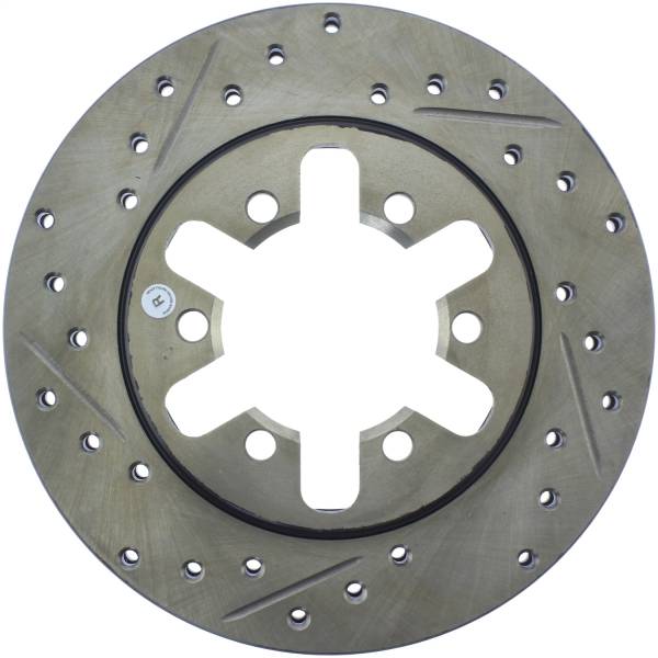 Stoptech - StopTech Sport Drilled/Slotted Brake Rotor Front Right 127.42024R