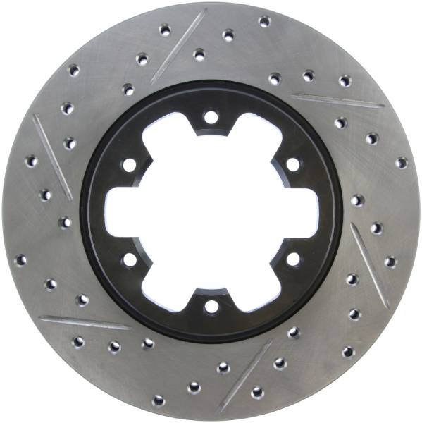 Stoptech - StopTech Sport Drilled/Slotted Brake Rotor Front Right 127.42029R