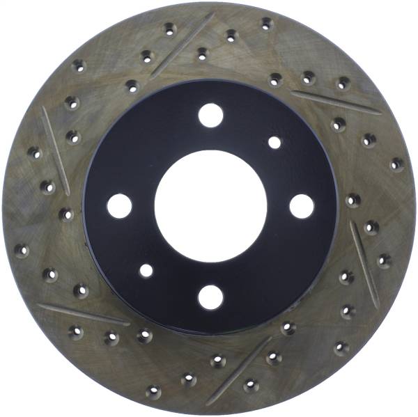 Stoptech - StopTech Sport Drilled/Slotted Brake Rotor Front Right 127.42035R