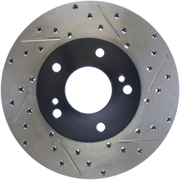 Stoptech - StopTech Sport Drilled/Slotted Brake Rotor Front Left 127.42036L