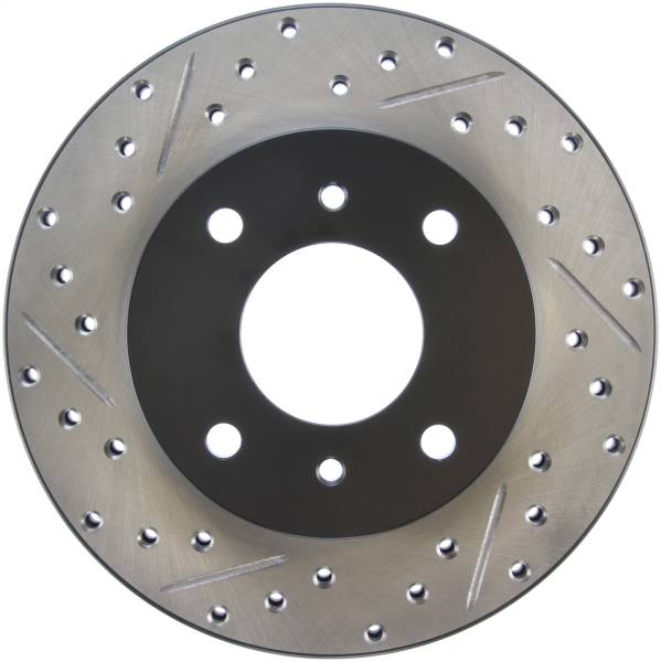 Stoptech - StopTech Sport Drilled/Slotted Brake Rotor Front Right 127.42041R