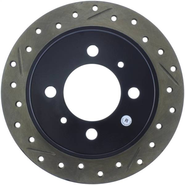 Stoptech - StopTech Sport Drilled/Slotted Brake Rotor Rear Right 127.42054R