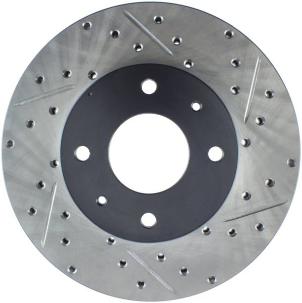 Stoptech - StopTech Sport Drilled/Slotted Brake Rotor Front Left 127.42055L