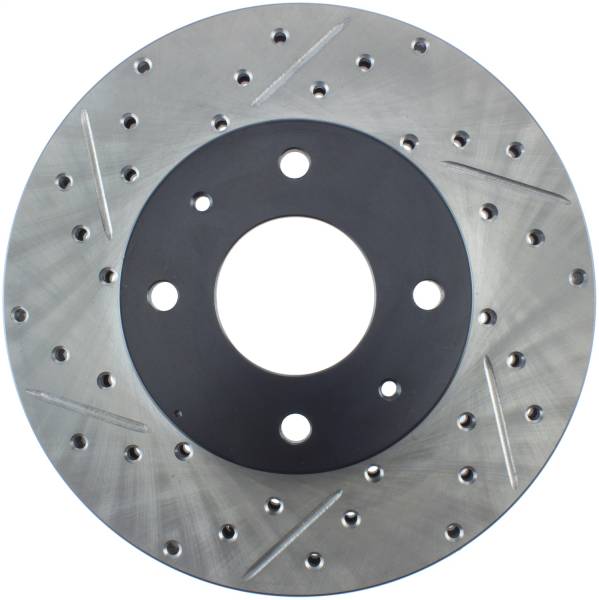 Stoptech - StopTech Sport Drilled/Slotted Brake Rotor Front Right 127.42055R