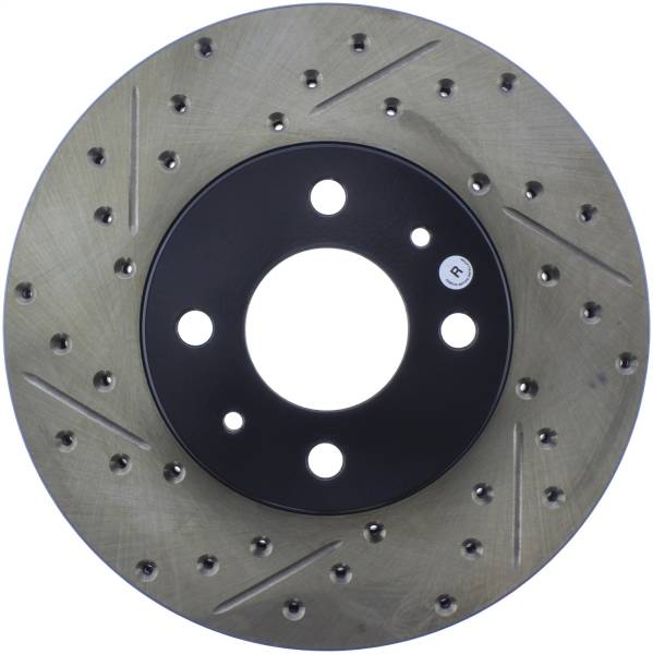 Stoptech - StopTech Sport Drilled/Slotted Brake Rotor Front Right 127.42056R