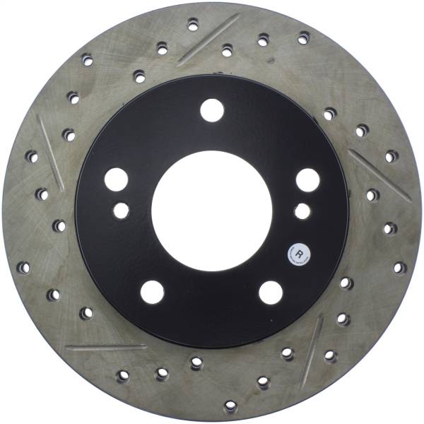 Stoptech - StopTech Sport Drilled/Slotted Brake Rotor Front Right 127.42057R